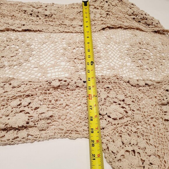 Knit Sheer Cardigan Womens Size S Great Spring and Summer Wear Indiesleaze - Picture 4 of 5